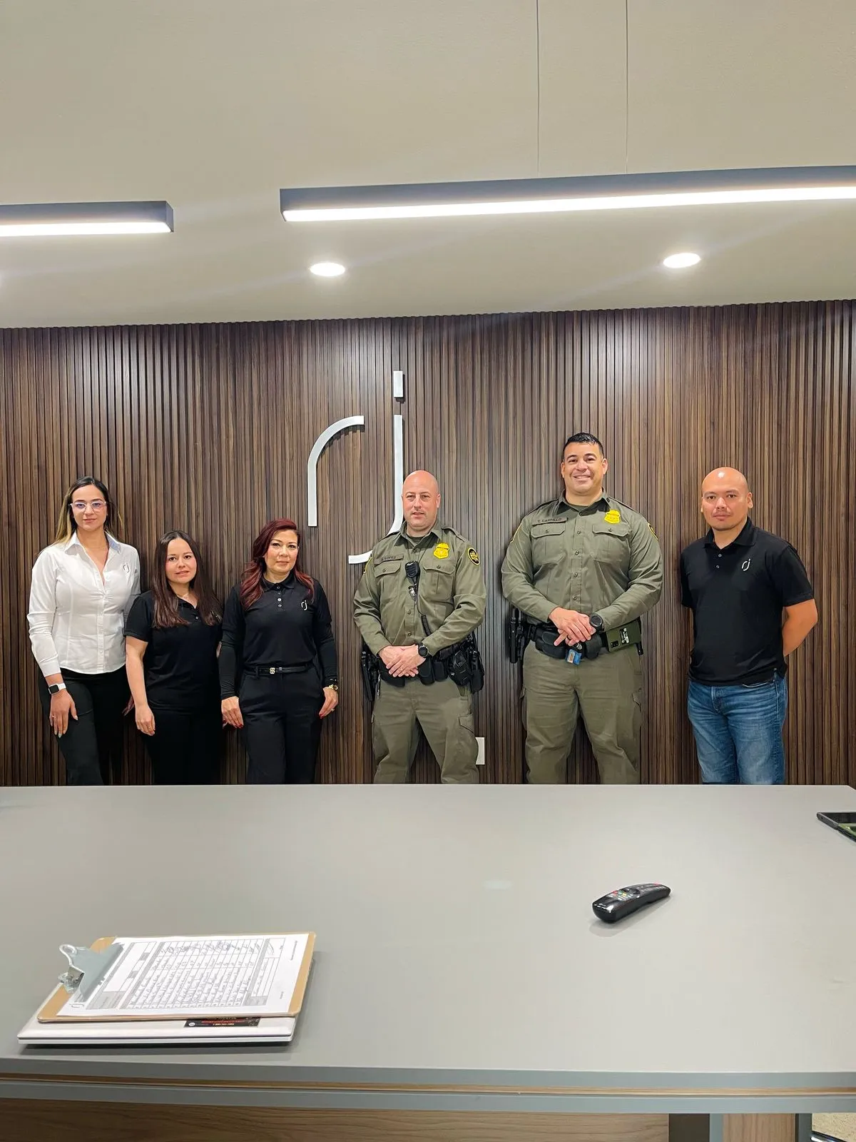 Training session with RJ operators